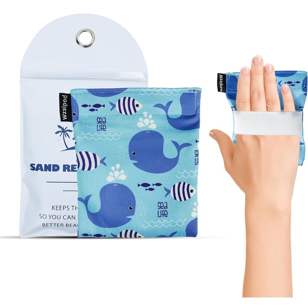 Beach Sand Removal Bag | Beach Sand Remover |Gentle, Skin-Friendly & Talc-Free